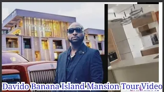 super star davido proudly show off his multi million naira mansion in banana island lagos