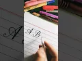 Modern Calligraphy a to z calligraphy for Beginners Calligraphy Tutorials
