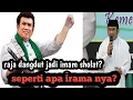 suara merdu H. Rhoma irama saat menjadi imam sholat || raja dangdut jadi imam sholat