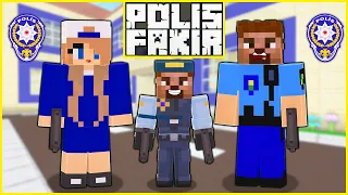 FAKİR VE AİLESİ POLİS OLDULAR! 👮 - Minecraft ZENGİN FAKİR HAYATI