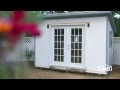 How to Install French Doors in a Shed