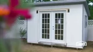 How to Install French Doors in a Shed