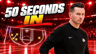 WHy JJ Redick Lost His Mind 50 Seconds Into A Lakers Preseason Game