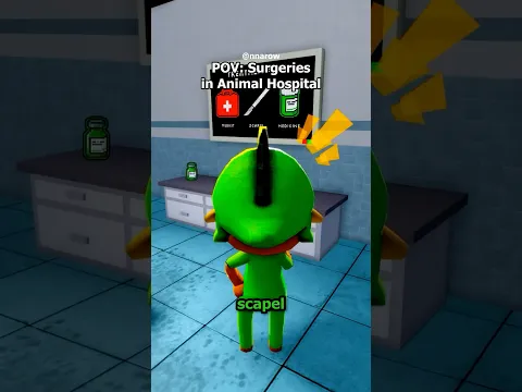 Surgeries In Animal Hospital 😭 #roblox #animalhospital