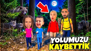 GECE ORMANDA YOLUMUZU KAYBETTİK EYVAH POYRAZ ELİF!!!