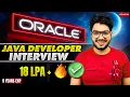 Oracle Java Developer Interview Experience Questions 2 Technical Rounds