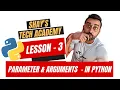 Python For Beginners Lesson 3 - Parameters Arguments Learn Python
