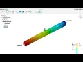Autodesk Fusion 360 Validation 6 - Cantilever Beam with Nodal Force