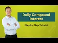 Daily Compound Interest Formula Step by Step Calculation with Examples