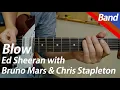 Blow - Ed Sheeran with Chris Stapleton, Bruno Mars | Band Cover