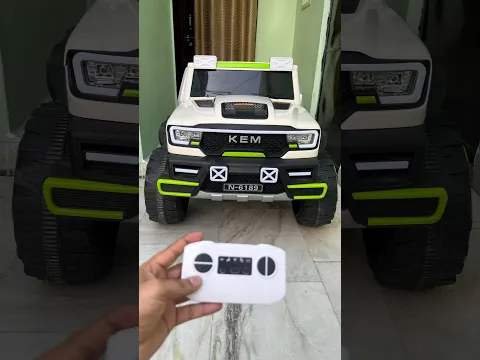 Ride on 4x4 RC Mahindra Scorpio🔥🔥#remotecontrol #shorts #rccar