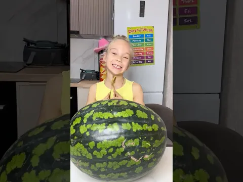 I saved a huge watermelon