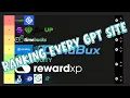 I Ranked Every GPT Site - FREECASH EARNLAB MISTPLAY SWAGBUCKS
