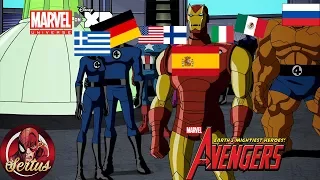opening en diferentes idiomas de los vengadores 
