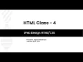 HTML CSS part 4 HTML CSS Basic HTML CSS tutorial Bangla