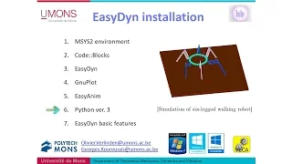 Windows EasyDyn Installation Part Python3 - Sympy