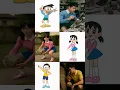 Download Lagu Doraemon Real Life: Nobita, Doraemon, Shizuka, Suneo, Jaian #shorts #doraemon