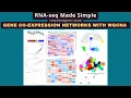 WGCNA Tutorial Find Gene Co-Expression Modules from RNA-seq Data