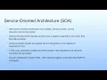 Service-Oriented Architecture SOA Cloud Computing Web Services Service Oriented Architecture