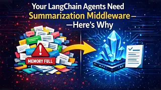 Tired of Rambling LangChain Conversations Try Summarization Middleware