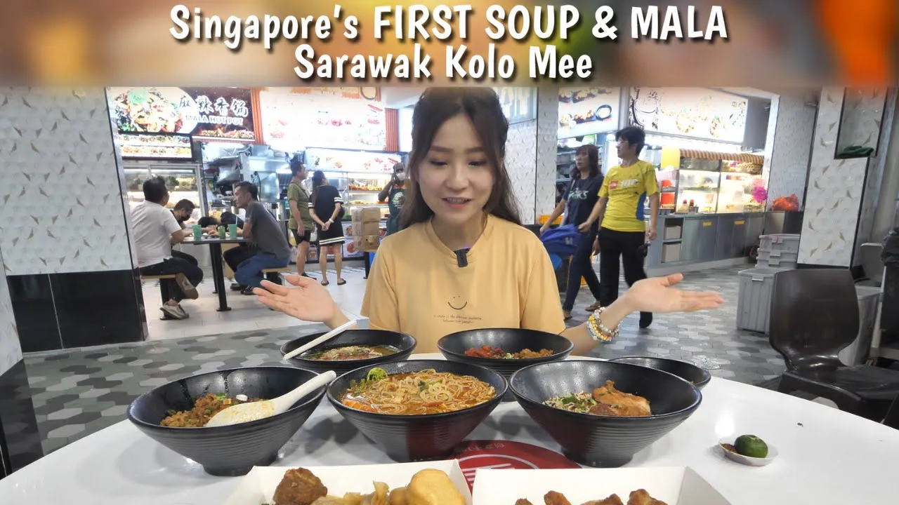 HAVE YOU tried the soup version of Sarawak Kolo Mee?