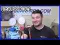 How to Vacuum Down and Recharge Your System - EASY