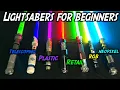 Lightsabers for Beginners Intro to Neopixel Galaxy s Edge Force FX and Base-Lit Lightsabers