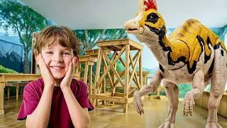 مغامرات الديناصورات المذهلة مع فانيا مانيا كيدز 