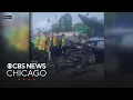 9 hospitalized after crash involving cars Pace bus on Far South Side