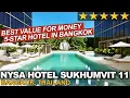 Download Lagu NYSA Hotel Sukhumvit 11, Bangkok, Thailand: BEST VALUE FOR MONEY 5-Star Hotel - 4K Tour \u0026 Review