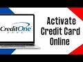 How To Activate Credit One Bank Credit Card Online 2024