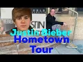Justin Bieber Stratford Hometown Tour Childhood Home Schools Theater Where He Was Discovered