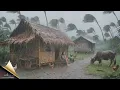Download Lagu HET LANDELIJKE LEVEN IN DE GROOTSTE WINDSTORM VAN AZIË, REGENWANDELING VOOR ONTSPANNING