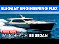 Is This the Ultimate Cruiser Palm Beach 85 Sedan Yacht Tour Review