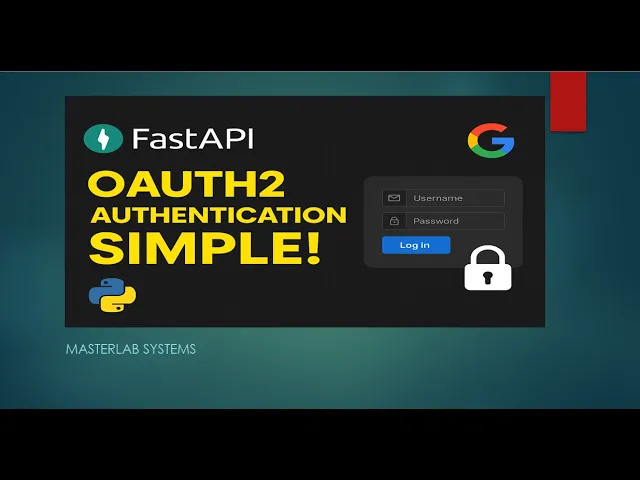 🔥 Python FastAPI Google Login Tutorial | OAuth2 Authentication (19 min)