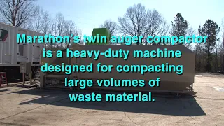 Marathon Equipment AST-440 Twin Auger Compactor - Instructional