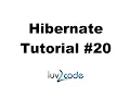 Hibernate Tutorial - Querying Objects with L