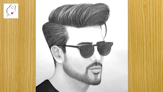 how to draw a boy face sketch with glasses boy face pencil sketch boy drawing the crazy sketch
