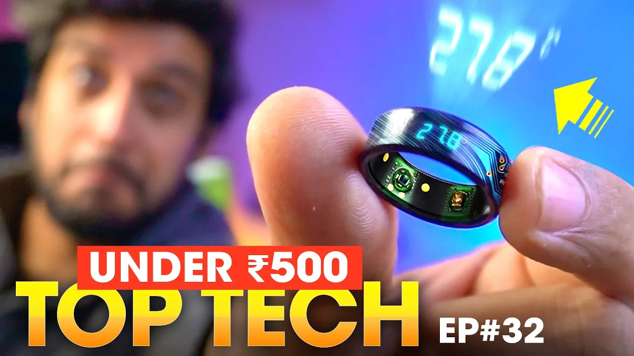 5 AMAZING *Useful Gadgets* UNDER ₹500 Rs ⚡️ TOP TECH 2022 - EP #32