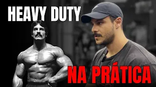 I DID MIKE MENTZER'S WORKOUT (LOW VOLUME HIGH INTENSITY)