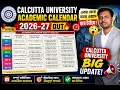 CU Academic Calendar 2026-27 OUT All Exams On Time From Now On Calcutta University BIG UPDATE