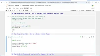 The choice Function in Python How to select a random element in Python