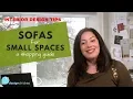 Sofas for Small Spaces Sofa Shopping Guide Interior Design Tips