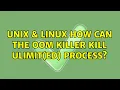 Unix Linux How can the OOM killer kill ulimit ed process