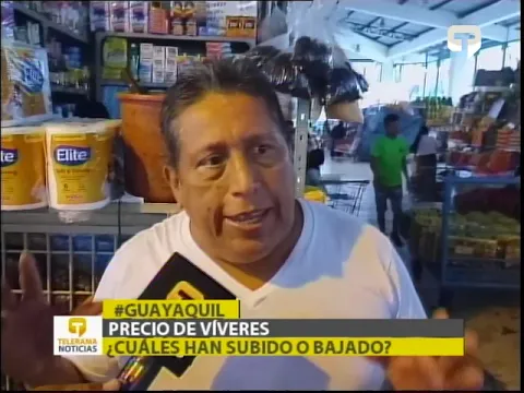 Precios de víveres ¿Cuáles han subido o bajado?