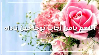 اللهم يامن أجاب نوحا 