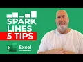Excel Sparklines - 5 Tips for Sparklines