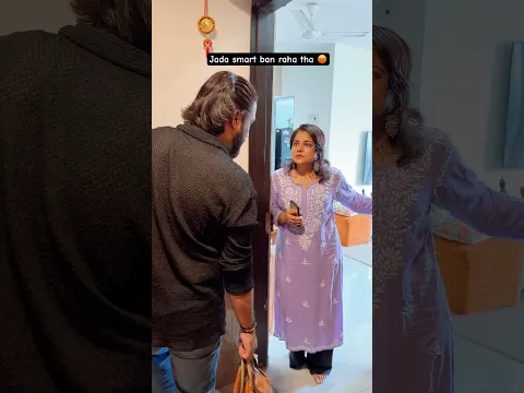 Jaada smart ban raha tha huh 😜 #comedy #nehabagga #restykamboj