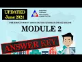 PEOS ANSWER KEY Module 2 Updated June 2021 Pre-Employment Orientation Seminar