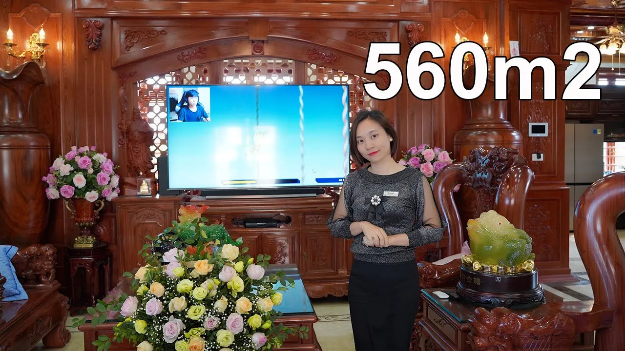 560m2 thiết kế lâu đài cổ điển kiểu Pháp cực lộng lẫy tại Thái Nguyên